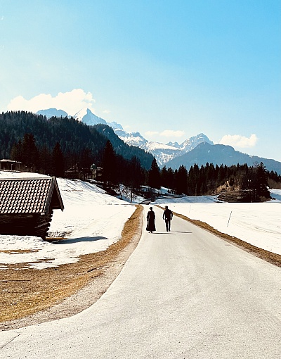Ein Wochenende im Schloss Elmau.