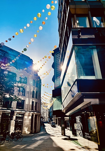 Hanseviertel erleuchtet