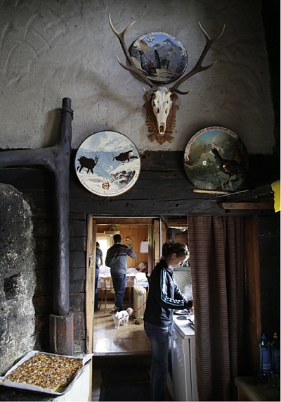 Hüttenglück bei Kitzbühel, Österreich