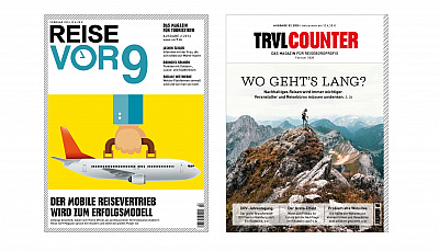 Covergestaltung, TRVL Counter Magazin