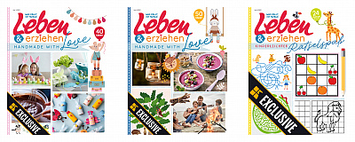 Magazingestaltung L&e Handmade with Love 01+02+03/21/2021 exklusivfür readly (entstanden im Rahmen meiner Festanstellung als Artdirektorin im Junior Medien Verlag) 
