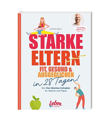  Buchgestaltung: STARKE ELTERN (entstanden im Rahmen meiner Festanstellung im Junior Medien Verlag). Autor: Steven Greul, Lektorin: Nina Schnackenbeck, Illustrationen: GettyImages.
