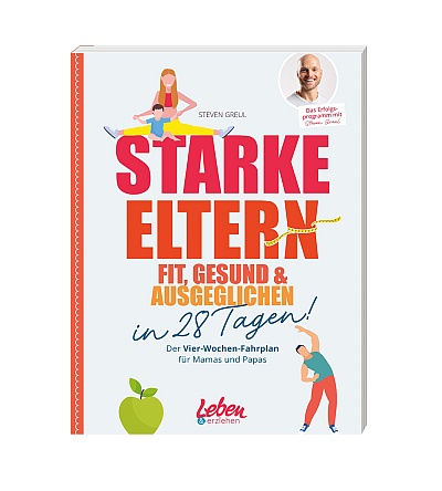  Buchgestaltung: STARKE ELTERN (entstanden im Rahmen meiner Festanstellung im Junior Medien Verlag). Autor: Steven Greul, Lektorin: Nina Schnackenbeck, Illustrationen: GettyImages.