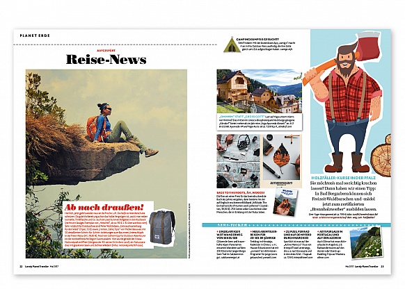 Reisenews, Lonely Planet Traveller Magazin