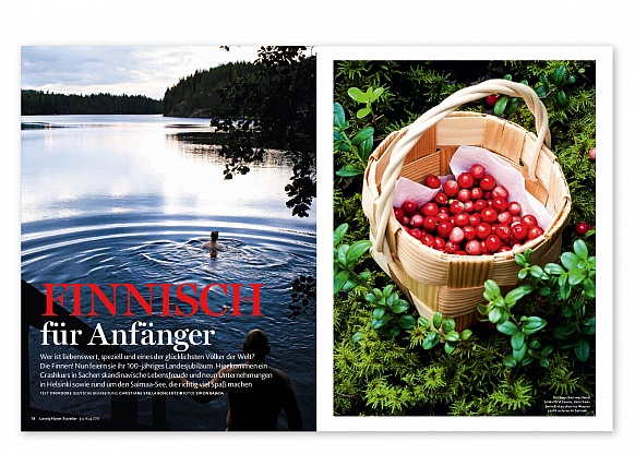 Finnisch für Anfänger, Lonely Planet Traveller Magazin