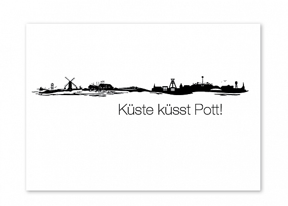 Einladung zur Hochzeit, Rheinländerin küsst Ostfriesen